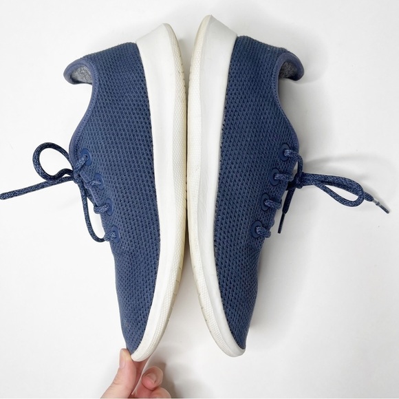 Allbirds Men's Navy Tree Runners Sz 11 - Picture 4 of 9
